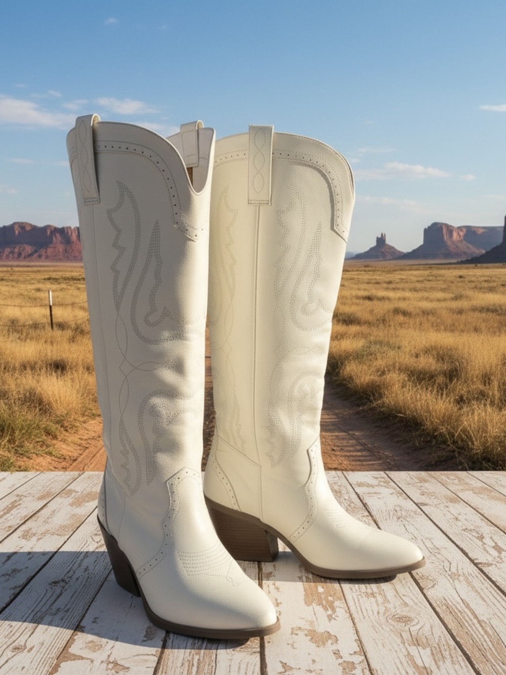 Women's Sugar Tall Tam Western Boots size 6.5